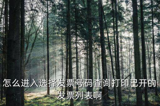 如何根據發(fā)票號碼查詢，如何通過發(fā)票代碼和號碼查詢發(fā)票具體信息