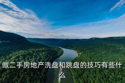 房地產(chǎn)洗盤有什么方法，房地產(chǎn)中介里專業(yè)術(shù)語什么叫洗盤