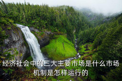 經(jīng)濟(jì)學(xué)中的主要市場(chǎng)是什么，宏觀經(jīng)濟(jì)學(xué) 兩大市場(chǎng)是什么