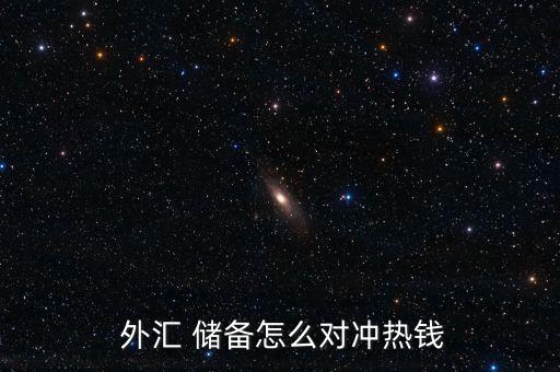  外匯 儲(chǔ)備怎么對沖熱錢