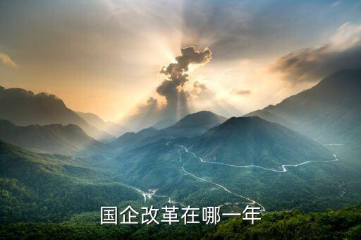 國(guó)企改革什么時(shí)候開(kāi)盤(pán)，國(guó)有企業(yè)改革是什么時(shí)候