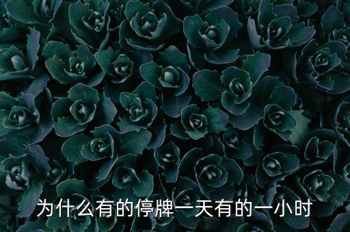 什么情況下停牌一小時(shí)，當(dāng)日委托幾點(diǎn)起有效要是停牌一小時(shí)幾點(diǎn)開始