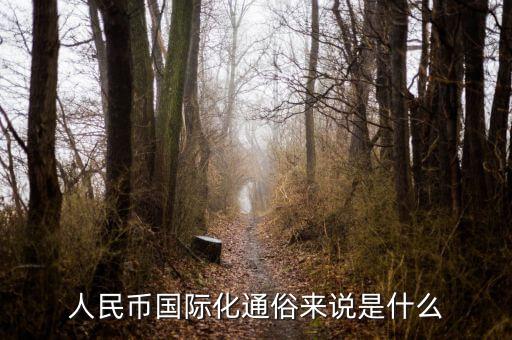 什么是人民幣國際化，人民幣國際化通俗來說是什么