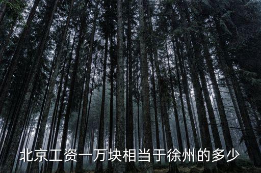 北京月薪1萬(wàn)什么概念，在北京月薪1萬(wàn)算高嗎