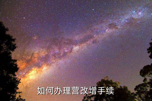 房地產(chǎn)經(jīng)紀(jì)及咨詢企業(yè)營(yíng)改增需要什么資料，如何辦理營(yíng)改增手續(xù)