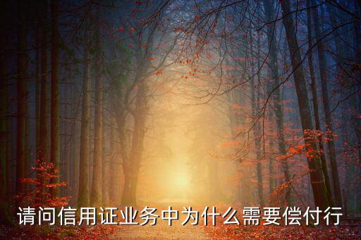 償付行干什么的，請(qǐng)問信用證業(yè)務(wù)中為什么需要償付行