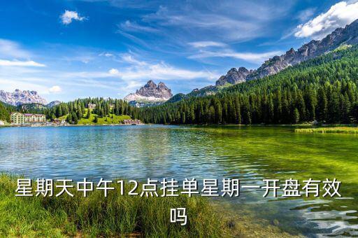 禮拜什么時(shí)候掛單好，申銀萬國股票賬號(hào) 星期天晚上9點(diǎn)掛單周一早上是否有效