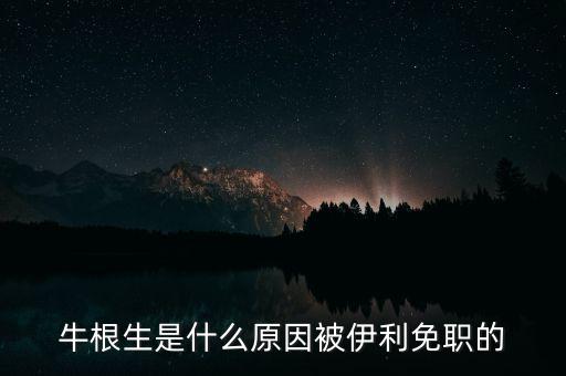 牛根生為什么離開蒙牛，牛根生是誰(shuí)為什么要辭任
