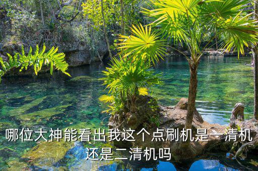 一清機(jī)是什么意思，哪位大神能看出我這個(gè)點(diǎn)刷機(jī)是一清機(jī)還是二清機(jī)嗎