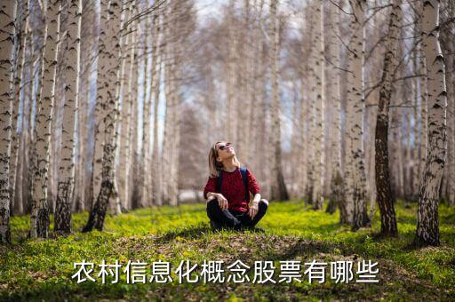 農(nóng)村富了什么股票，農(nóng)村信息化概念股票有哪些