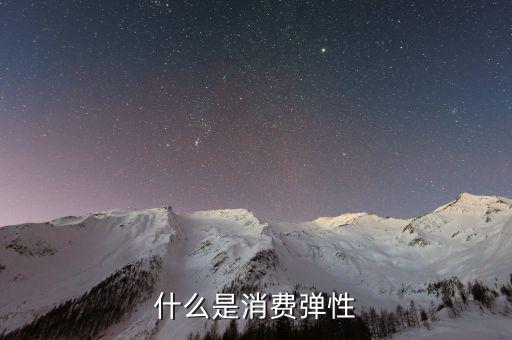 什么是消費(fèi)彈性，什么是消費(fèi)彈性