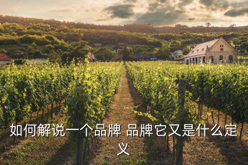 品牌三要素是什么，產品三要素是指性能質量還有