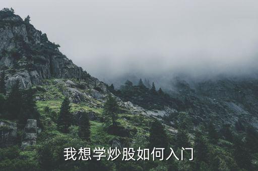 我想學炒股如何入門