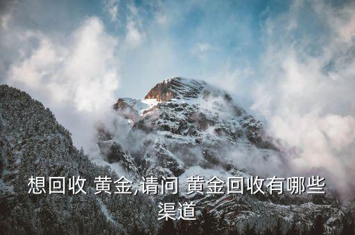 想回收 黃金,請(qǐng)問 黃金回收有哪些渠道