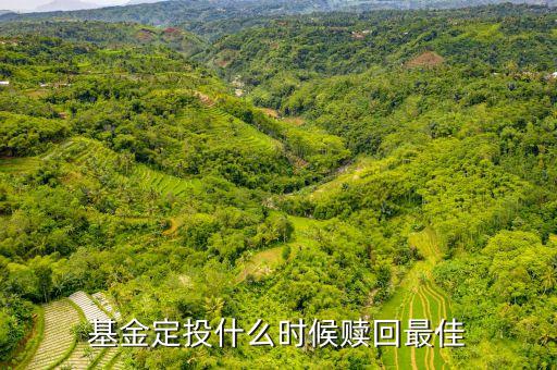 基金定投什么時候可以贖回，定投基金什么時候贖回