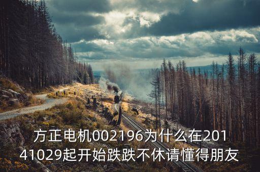 方正電機是什么股票，方正電機這只股票怎么樣成本3537