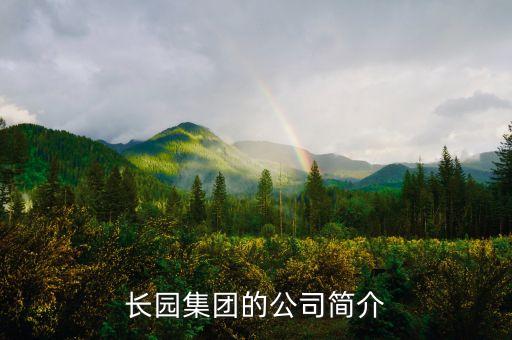 長(zhǎng)園集團(tuán)的公司簡(jiǎn)介