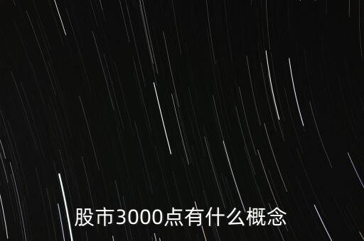 大盤3000點是什么意思，大盤帶量中陽突破3000點是什么意思