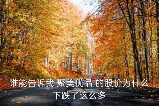 誰能告訴我 聚美優(yōu)品 的股價(jià)為什么下跌了這么多