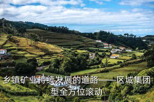 鄉(xiāng)鎮(zhèn)礦業(yè)持續(xù)發(fā)展的道路——區(qū)域集團(tuán)型全方位滾動