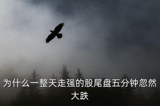 為什么一整天走強(qiáng)的股尾盤(pán)五分鐘忽然大跌
