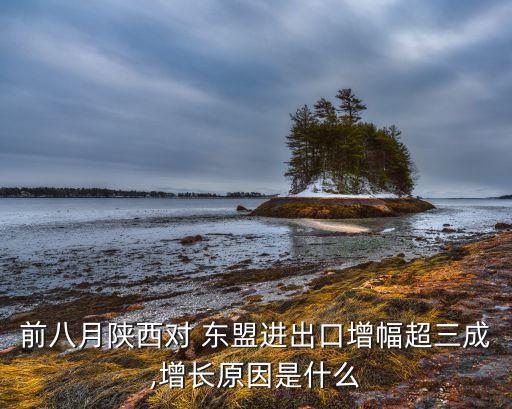 前八月陜西對 東盟進出口增幅超三成,增長原因是什么