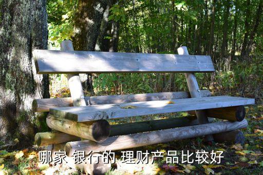 哪家 銀行的 理財(cái)產(chǎn)品比較好