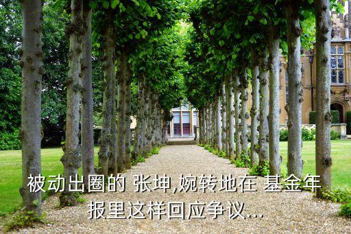 被動出圈的 張坤,婉轉(zhuǎn)地在 基金年報里這樣回應(yīng)爭議…