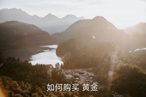 如何購(gòu)買(mǎi) 黃金