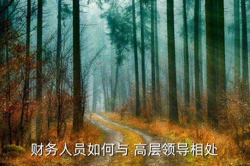 公司高層處理關系