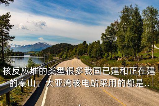 核反應(yīng)堆的類型很多我國(guó)已建和正在建的秦山、大亞灣核電站采用的都是...