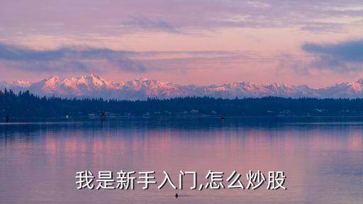 我是新手入門(mén),怎么炒股