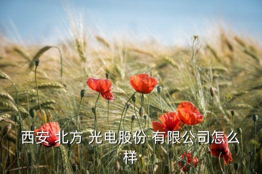 北方光電集團有限公司待遇怎么樣,中國兵器北方光電集團有限公司