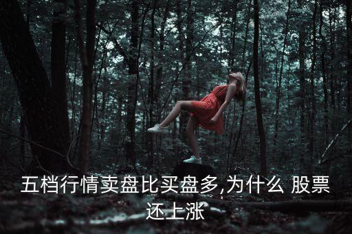股票賣單成交多股價(jià)反爾漲