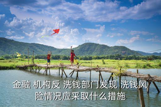 金融 機構(gòu)反 洗錢部門發(fā)現(xiàn) 洗錢風險情況應采取什么措施