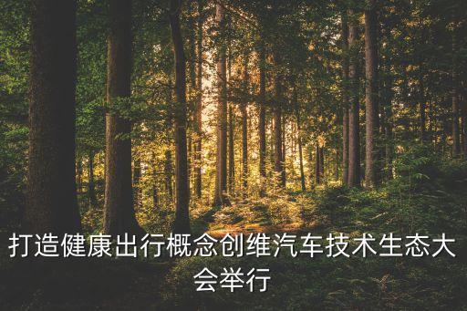 打造健康出行概念創(chuàng)維汽車技術生態(tài)大會舉行