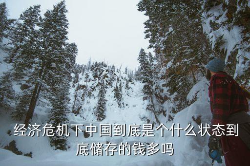  經(jīng)濟(jì)危機(jī)下中國到底是個什么狀態(tài)到底儲存的錢多嗎