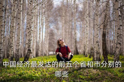 中國經(jīng)濟(jì)最發(fā)達(dá)的前五個(gè)省和市分別的哪些