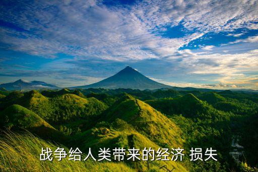 戰(zhàn)爭(zhēng)給人類帶來(lái)的經(jīng)濟(jì) 損失