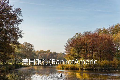 美國(guó)銀行(BankofAmerica