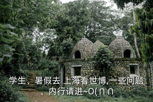 學(xué)生、暑假去 上?？词啦?一些問題、內(nèi)行請(qǐng)進(jìn)~O(∩∩