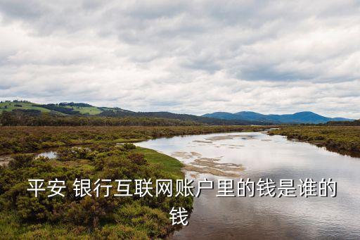  平安 銀行互聯網賬戶里的錢是誰的錢
