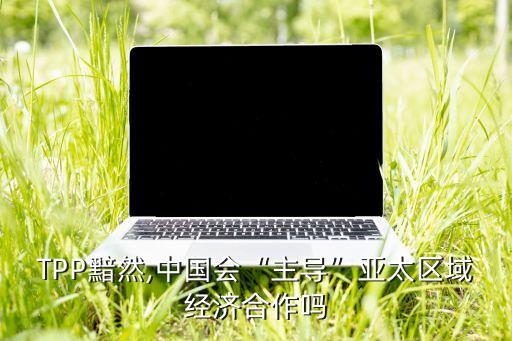 TPP黯然,中國會“主導”亞太區(qū)域經(jīng)濟合作嗎
