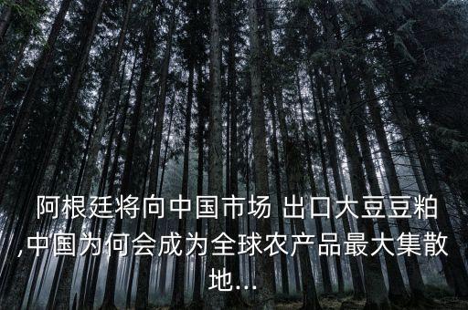 阿根廷出口中國(guó)