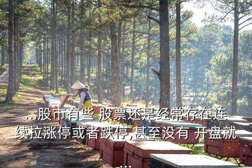 ...股市有些 股票還是經(jīng)常存在連續(xù)拉漲?；蛘叩?甚至沒(méi)有 開(kāi)盤(pán)就...
