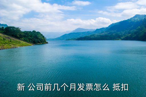 新 公司前幾個(gè)月發(fā)票怎么 抵扣