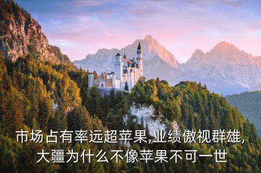 市場(chǎng)占有率遠(yuǎn)超蘋果,業(yè)績傲視群雄, 大疆為什么不像蘋果不可一世
