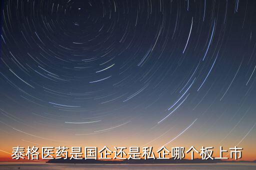 泰格醫(yī)藥是國(guó)企還是私企哪個(gè)板上市