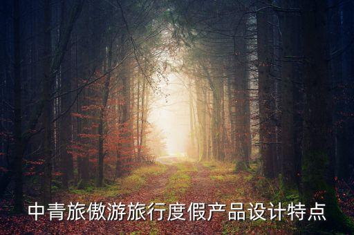 中青旅傲游旅行度假產品設計特點