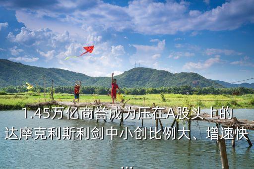 1.45萬億商譽成為壓在A股頭上的達摩克利斯利劍中小創(chuàng)比例大、增速快...